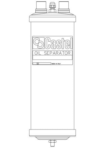 CASTEL YAĞ AYIRICI 42 MM