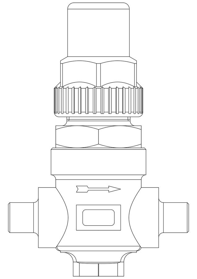 CASTEL CAPPED VALF 1/2 KAYNAKLI