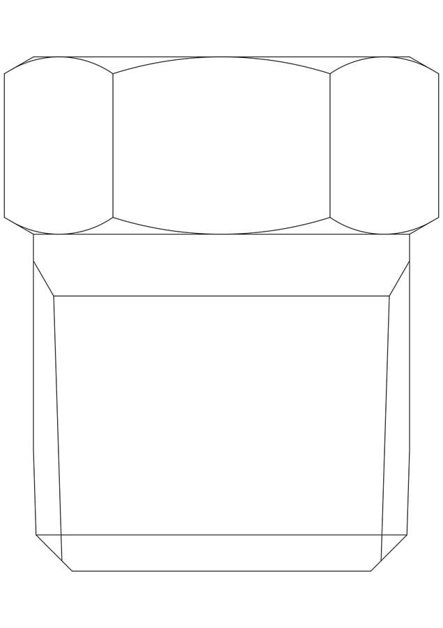 CASTEL PLUG-KÖR TAPA 1/4'' NPT