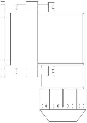 موصل CASTEL PG 9/11 - HM4 SOCKET