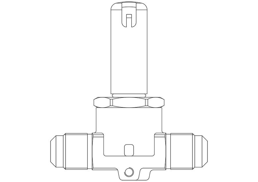CASTEL SOLENOID VALF RAKORLU 3/8 BOBİNSİZ