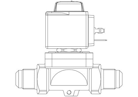 CASTEL SOLENOID VALF 5/8 RAKORLU