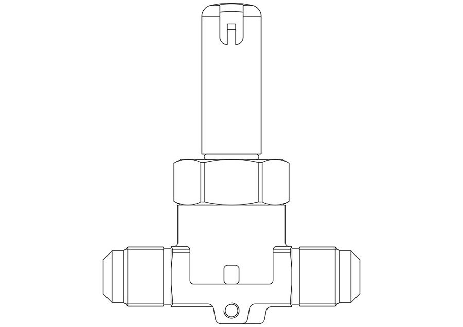 CASTEL SOLENOID VALF 1/2 RAKORLU BOBİNSİZ PİSTONLU