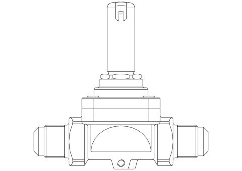 CASTEL SOLENOID VALF 5/8 RAKORLU BOBİNSİZ PİSTONLU