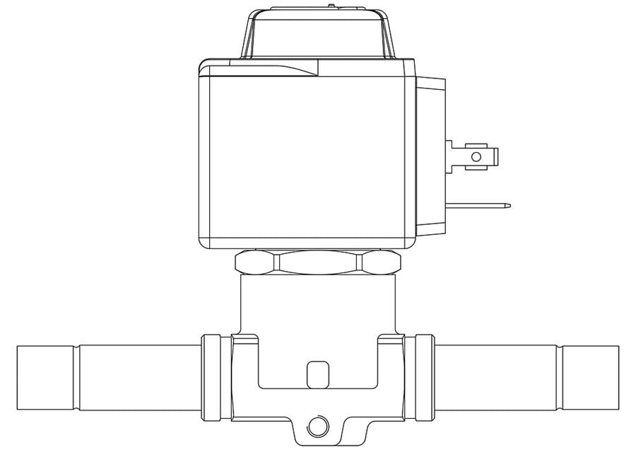CASTEL SOLENOID VALF 1/2 KAYNAKLI