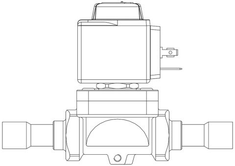 CASTEL SOLENOID VALF 1/2 KAYNAKLI